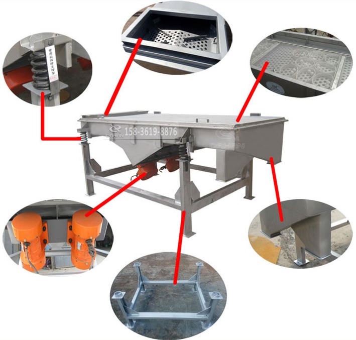 DZSF-1025-4P直線振動篩結(jié)構(gòu) DZSF-1025-4P直線振動篩結(jié)構(gòu)